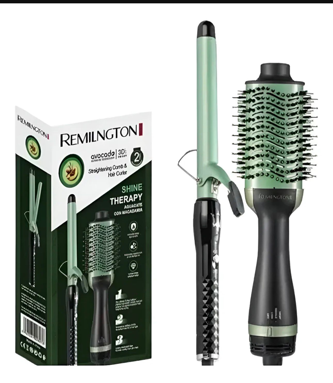 COMBO PINZA Y CEPILLO SECADOR